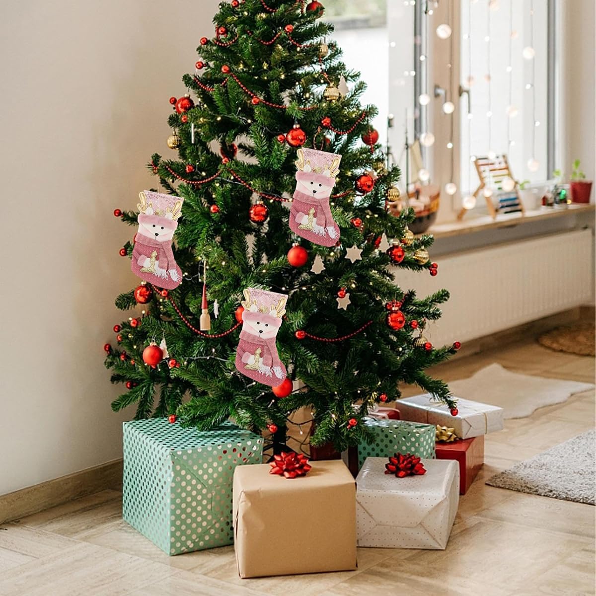 Amazon | Yirdapall クリスマスソックス 靴下 吊り下げ クリスマス